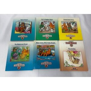 The World‎ Of Teddy Ruxpin Books Lot 6 Vintage 1980s Worlds Of Wonder-Only Books